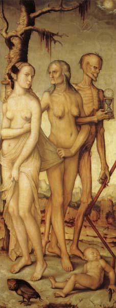 Hans Baldung Grien The Three Ages and Death china oil painting image